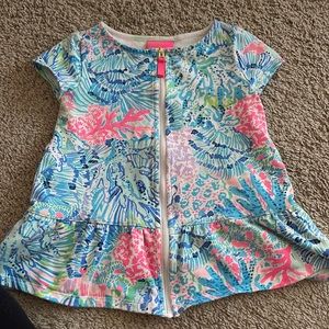 Lilly Pulitzer girls bathing suit cover up